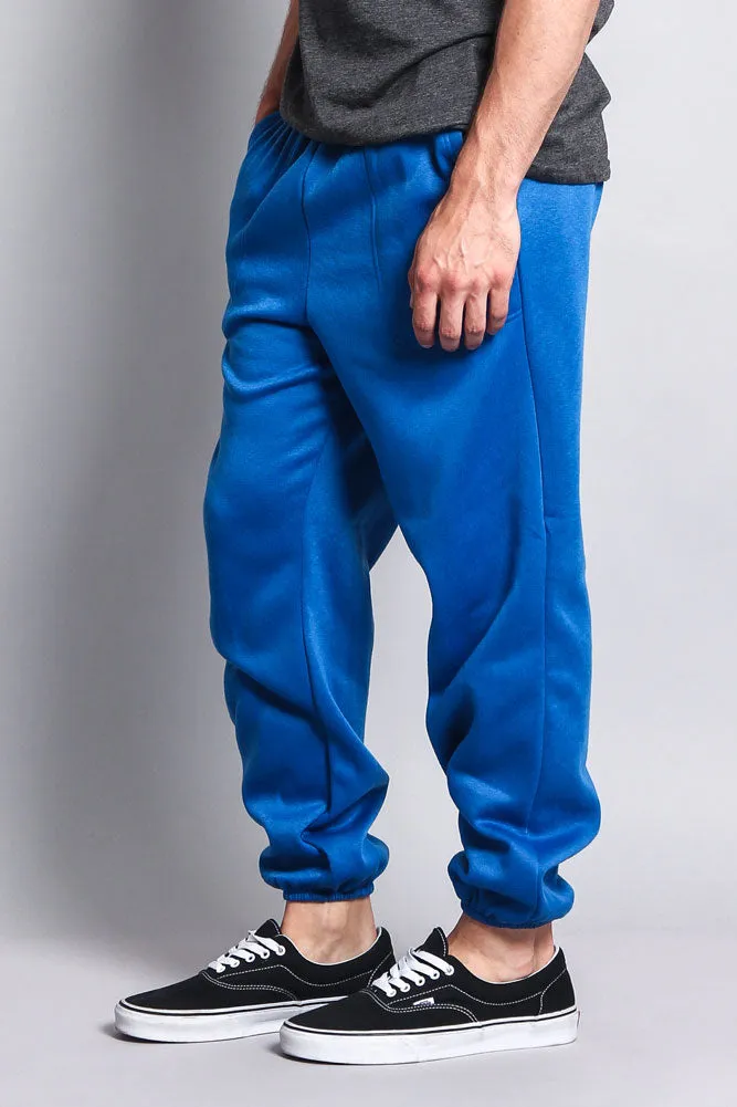 Basic Solid Color Fleece Sweatpants (New Colorways)