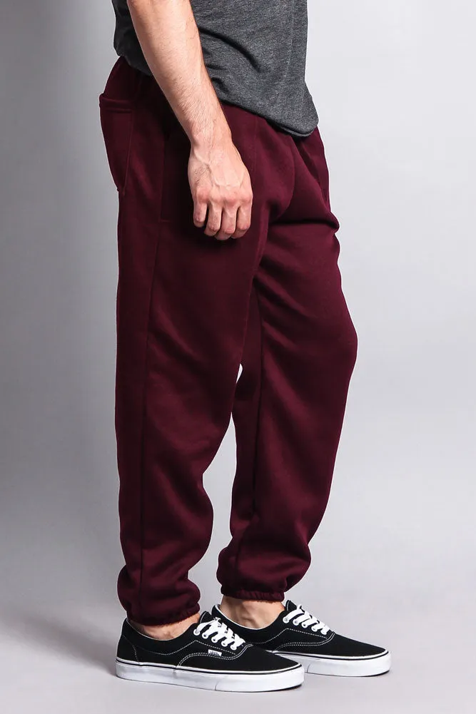 Basic Solid Color Fleece Sweatpants (New Colorways)