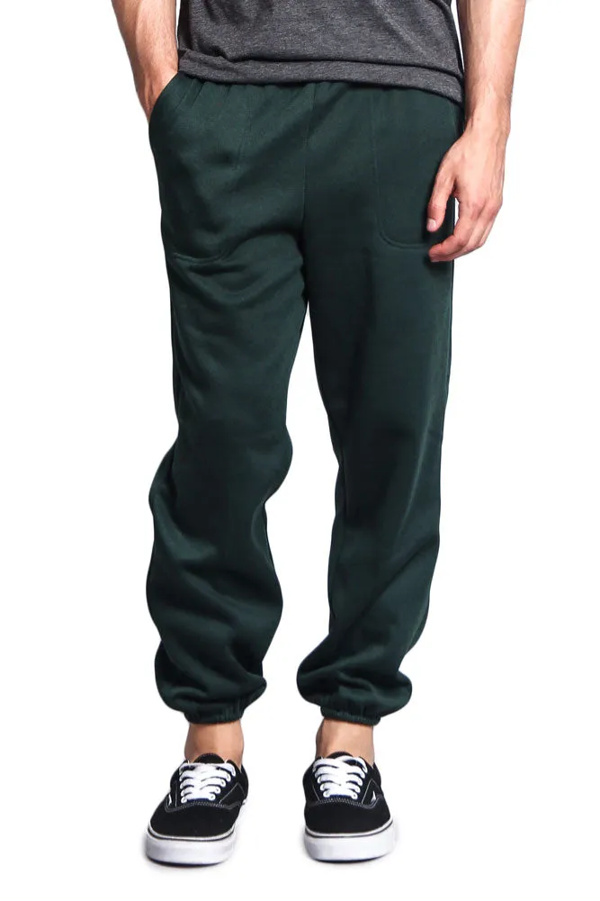 Basic Solid Color Fleece Sweatpants (New Colorways)