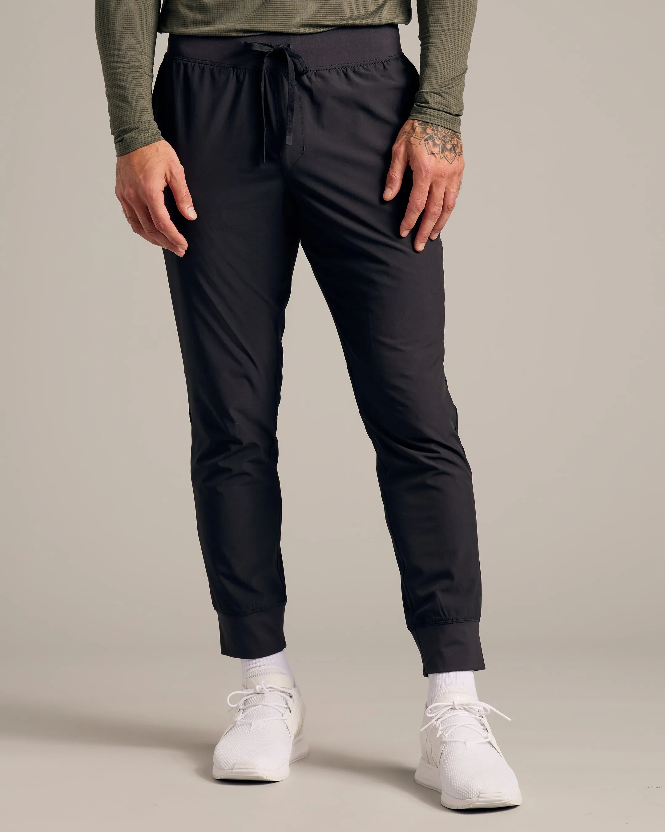 Black Active Training Joggers