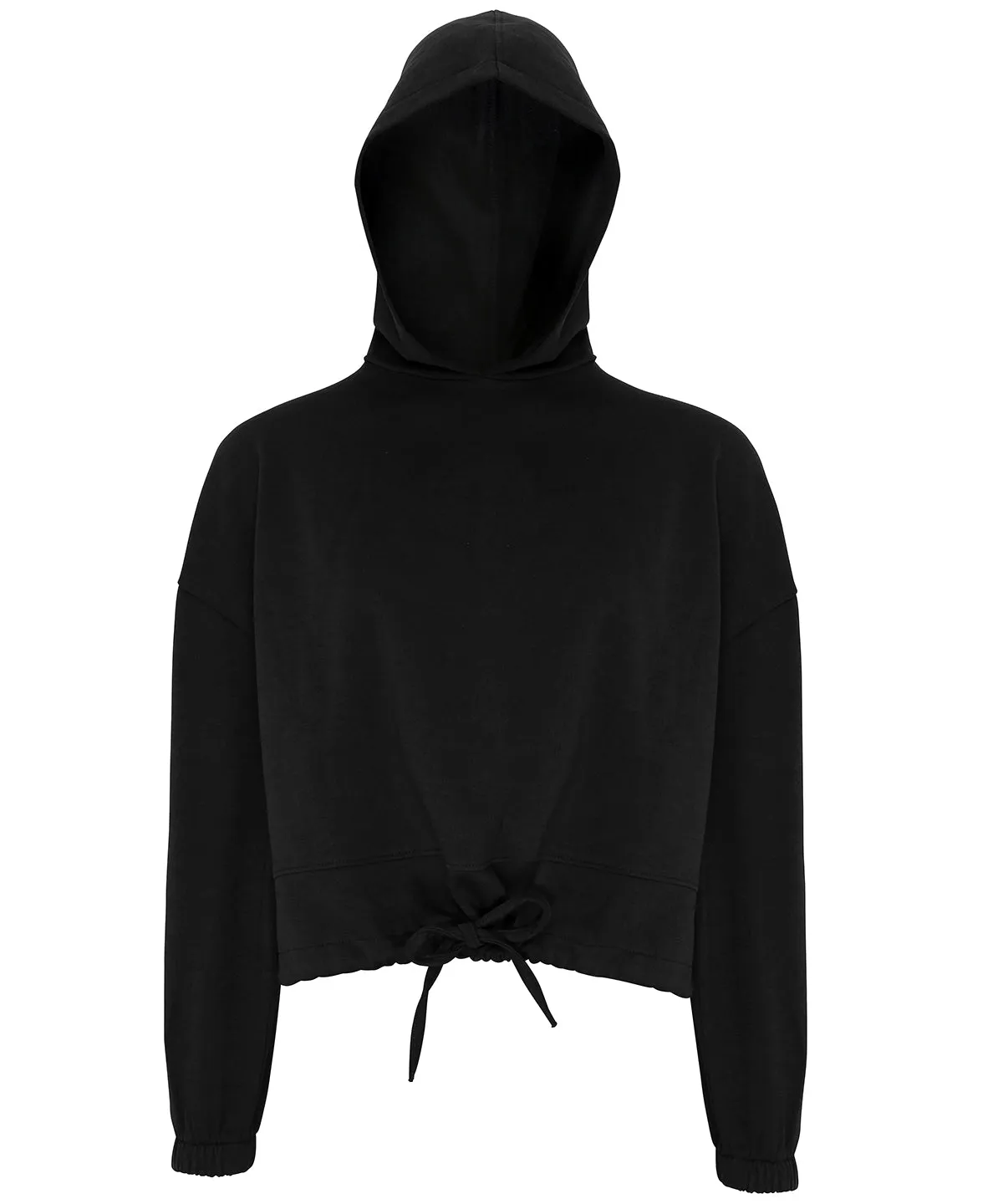 Black - Women's TriDri® cropped oversize hoodie