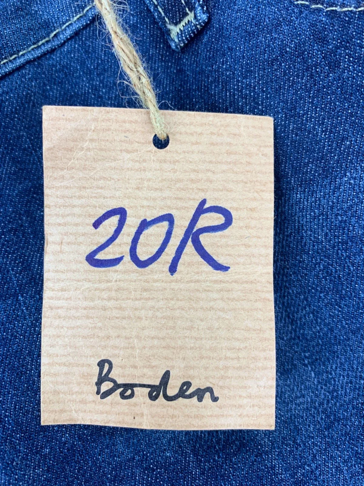 Boden Dark Blue Bootcut Jeans 20R