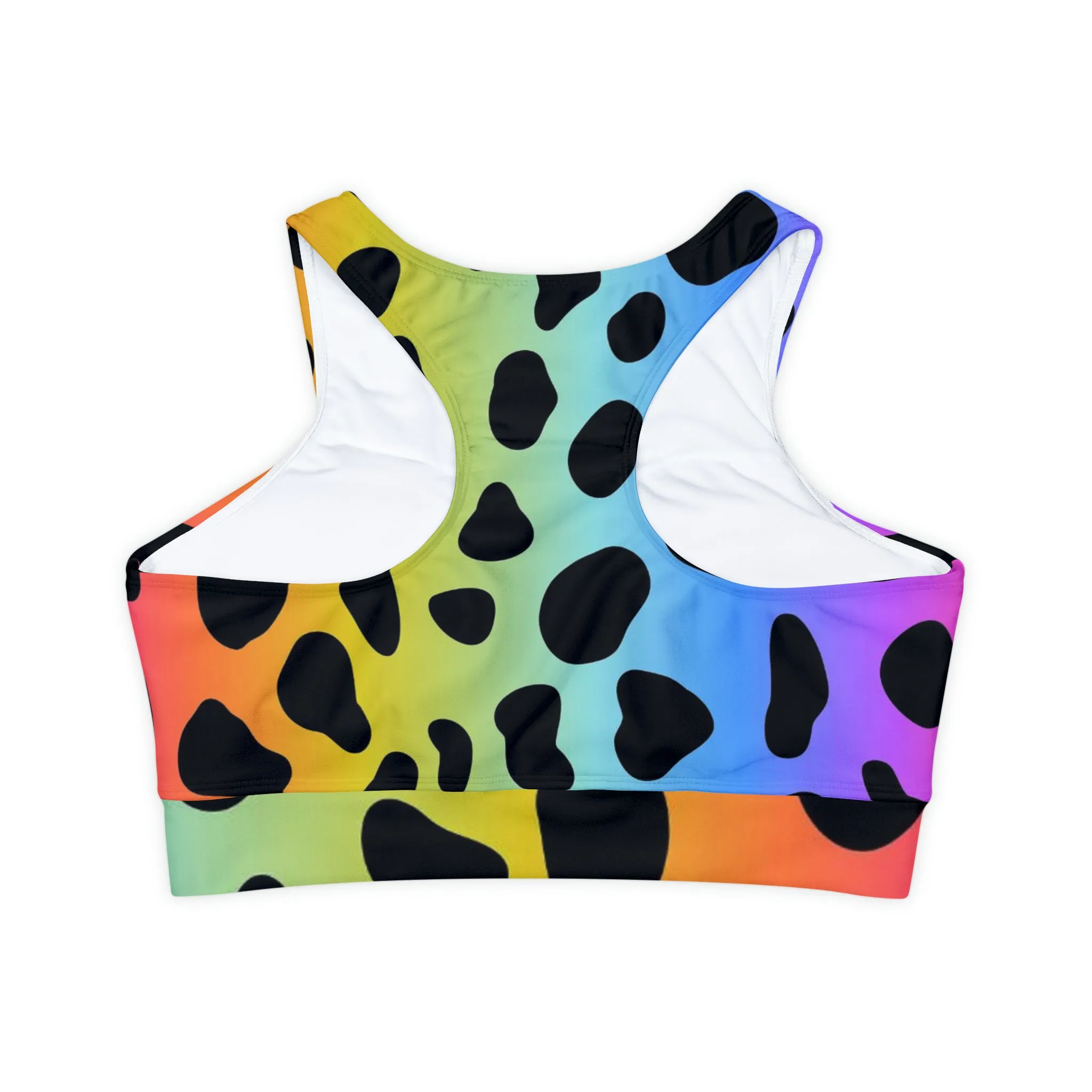 Colorful Jaguar - Inovax Padded Sports Bra