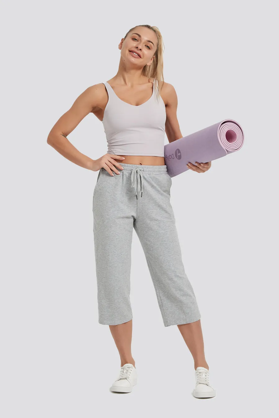 Cotton Capri Sweatpants