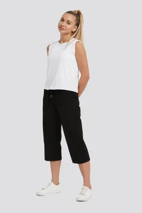 Cotton Capri Sweatpants