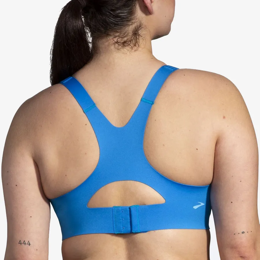 Dare Racerback Run Sports Bra (Azure Blue)