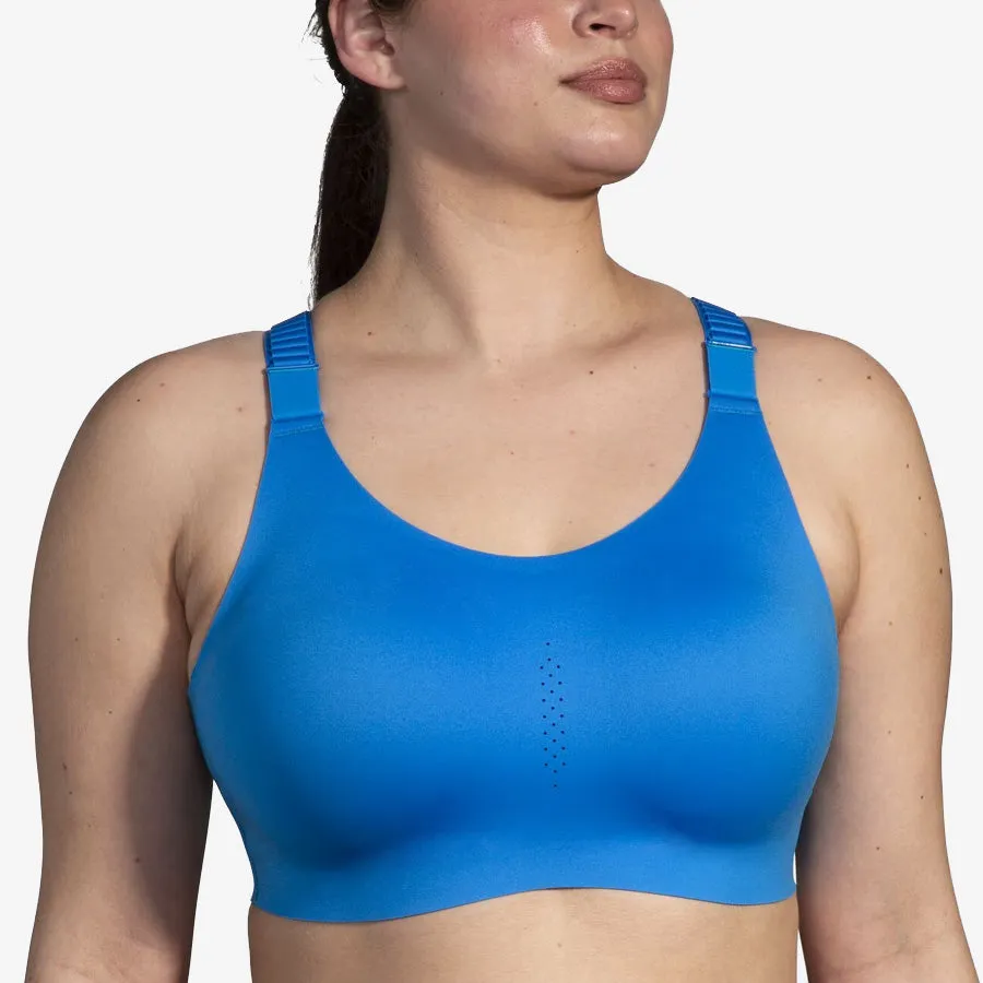 Dare Racerback Run Sports Bra (Azure Blue)