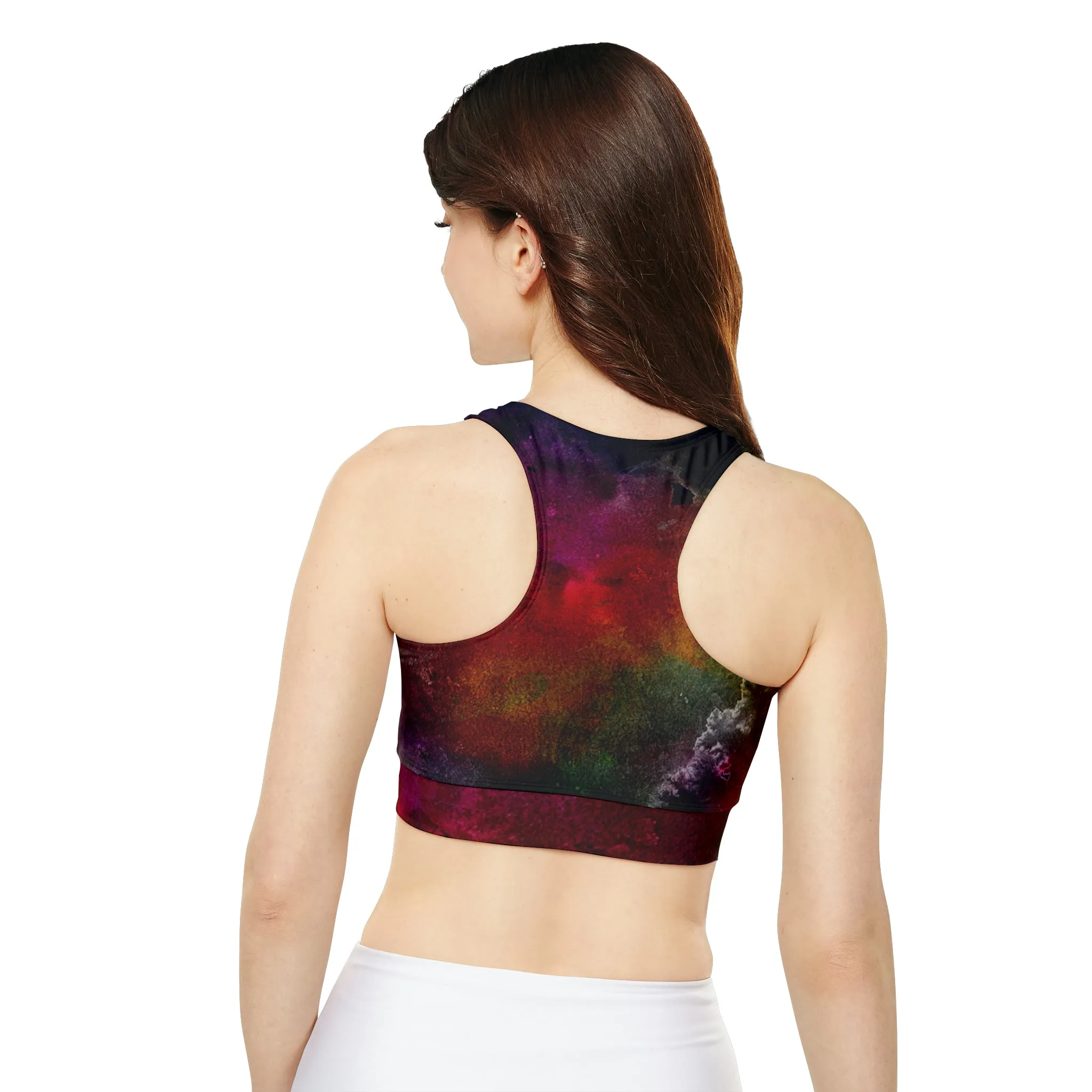 Dark Explosion  - Inovax Padded Sports Bra