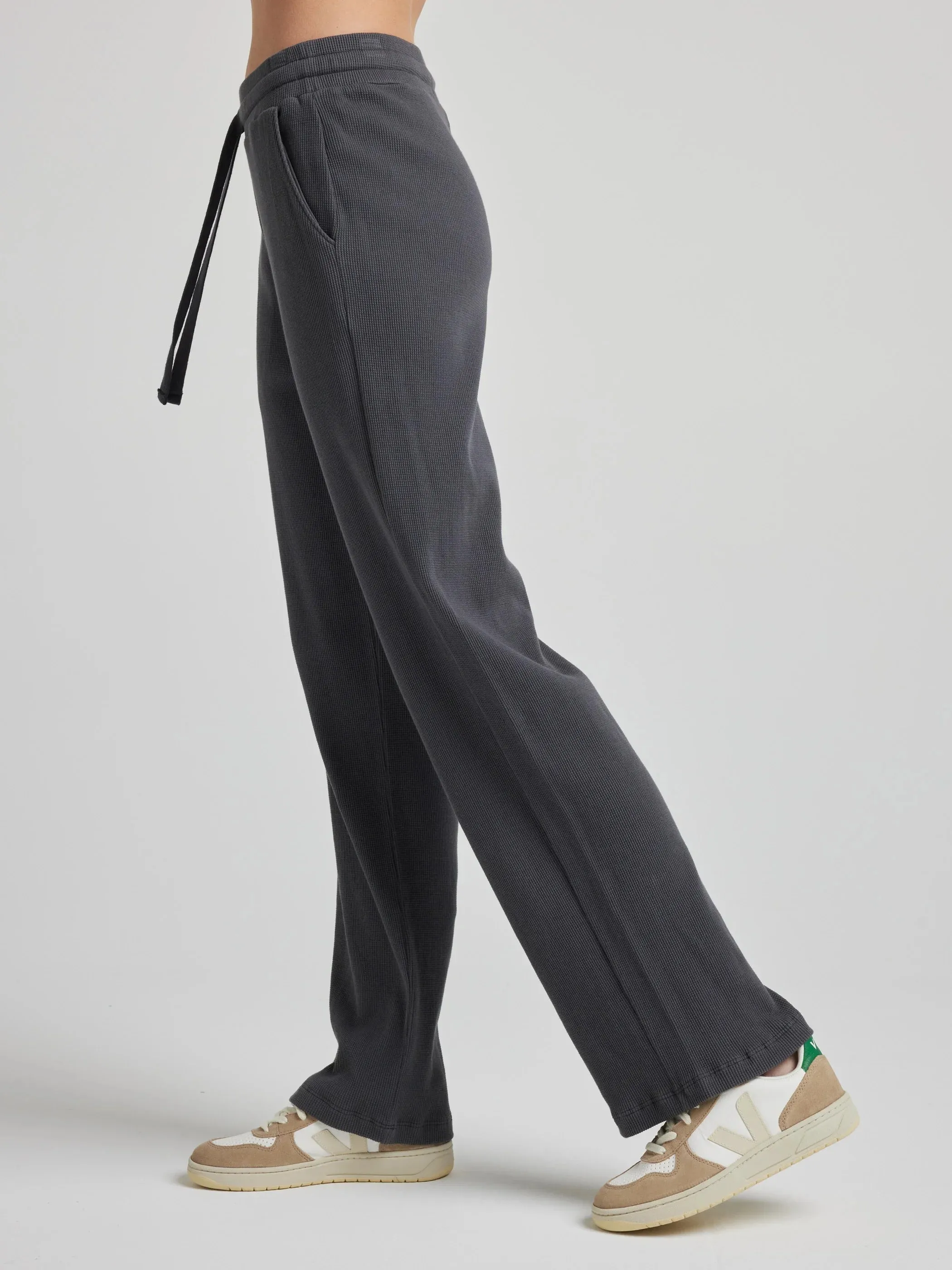 Drawstring Pant - Charcoal