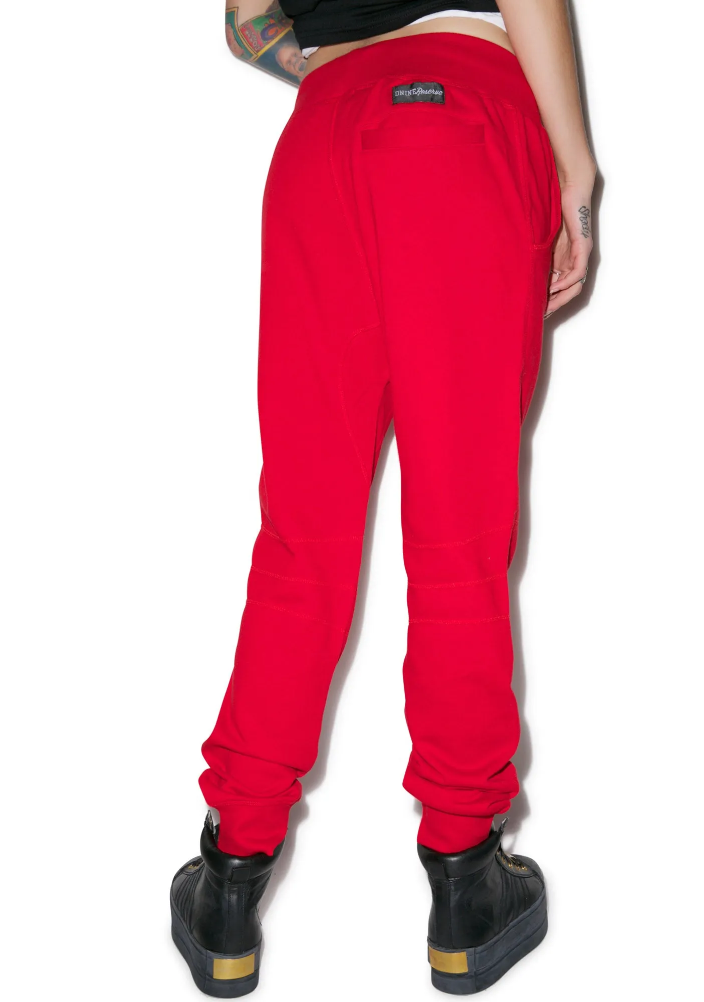 Drop Crotch Biker Pant