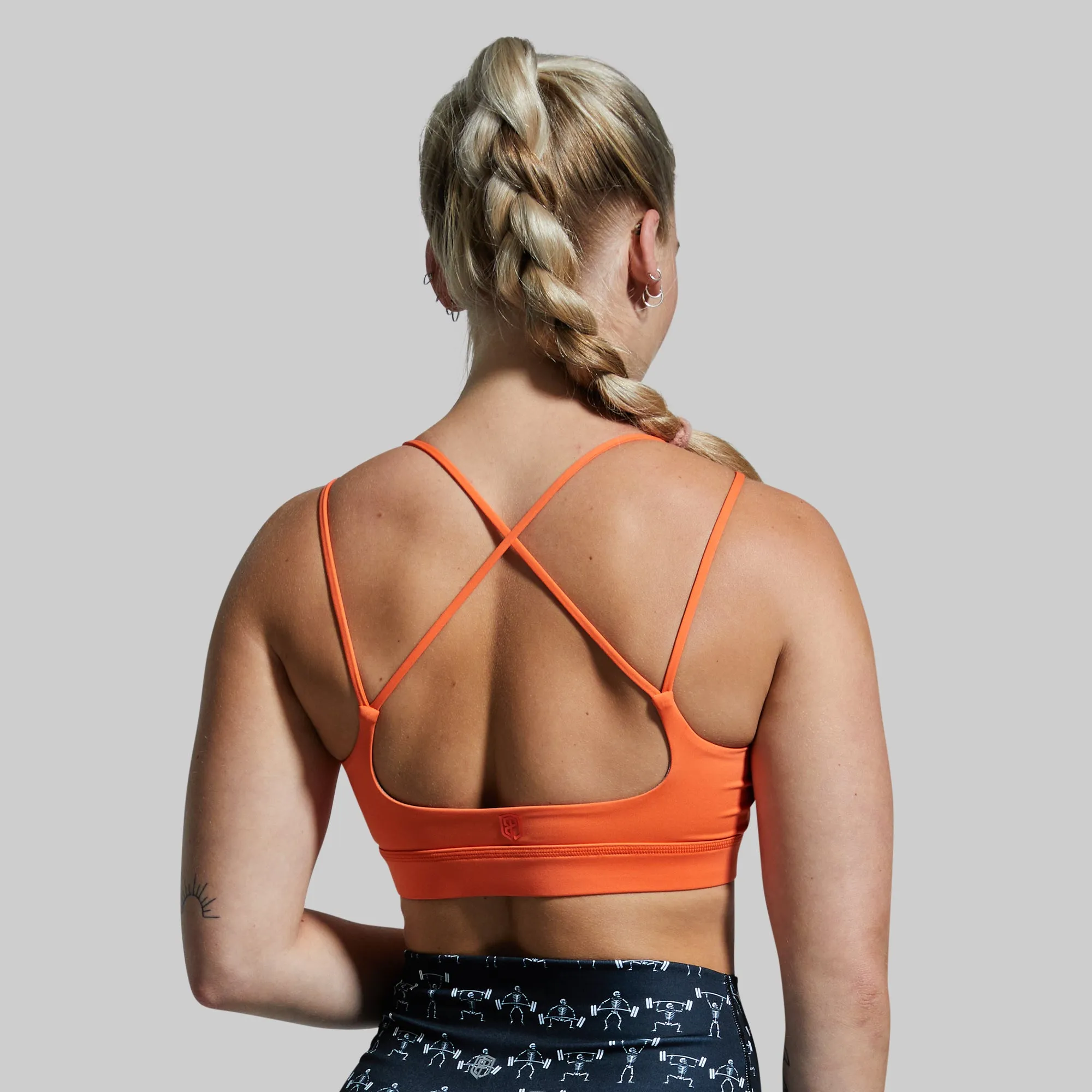 Exhale Sports Bra (Orange)