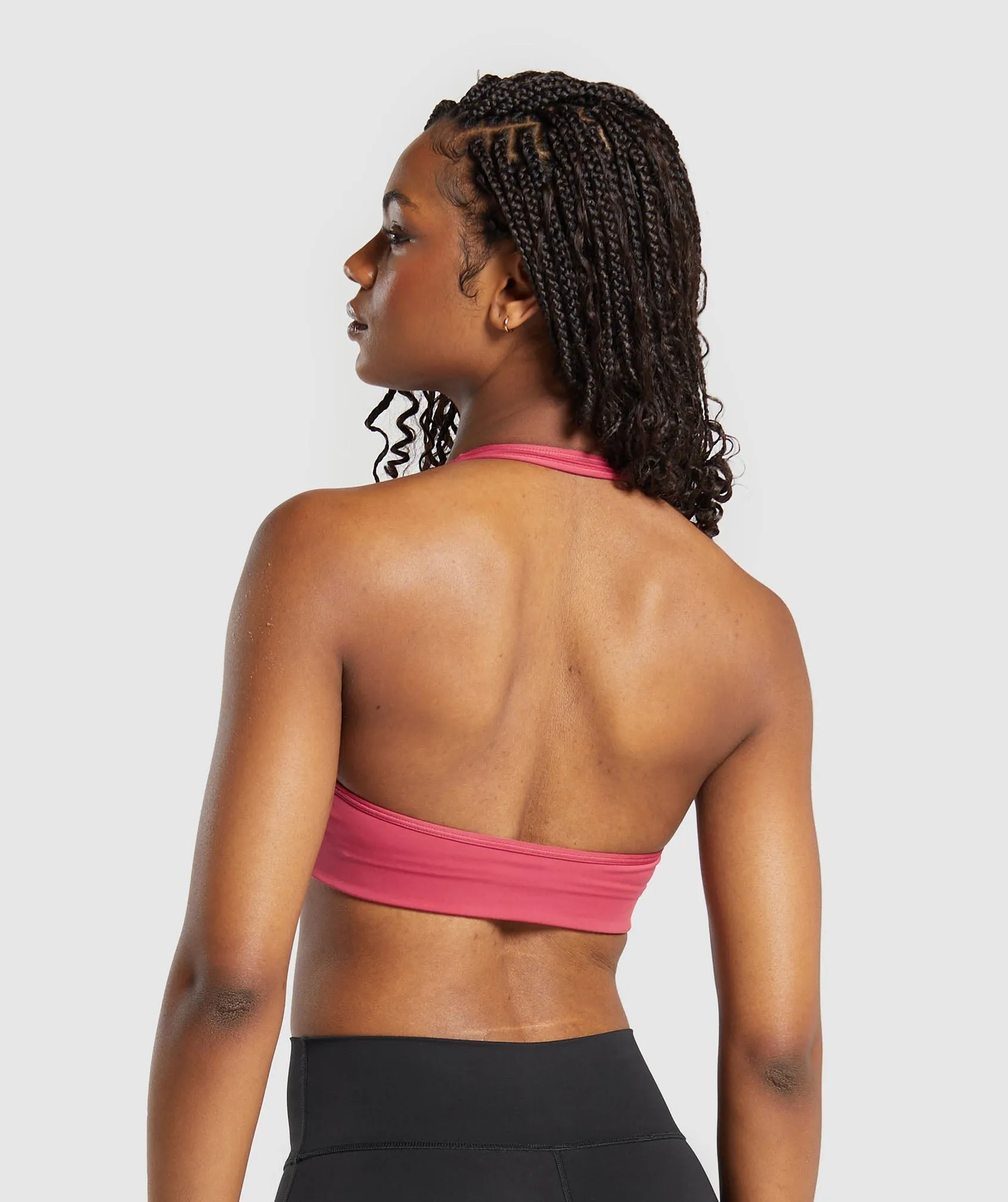 Gymshark Halterneck Sports Bra - Vintage Pink