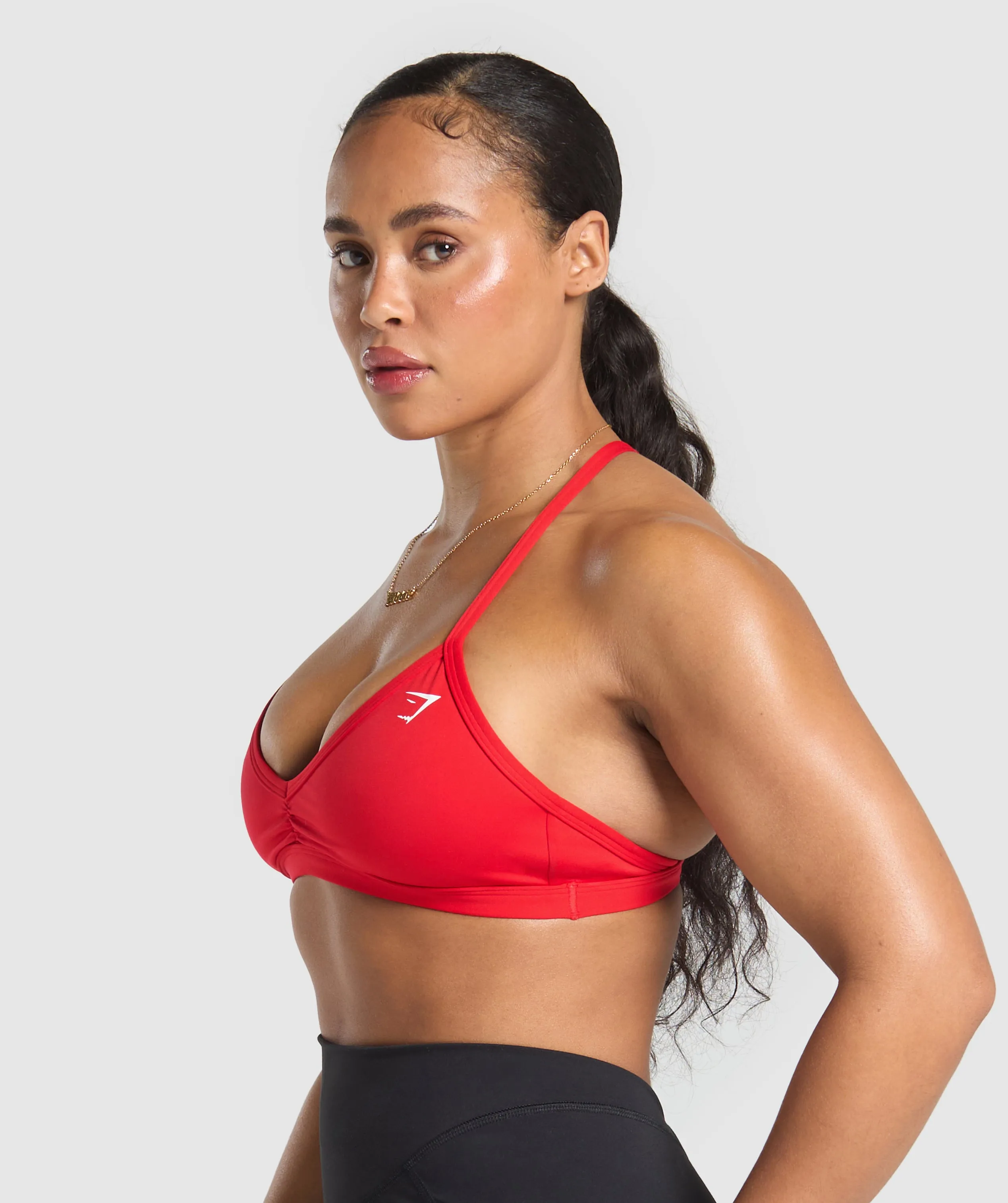 Gymshark Minimal Sports Bra - Reps Red