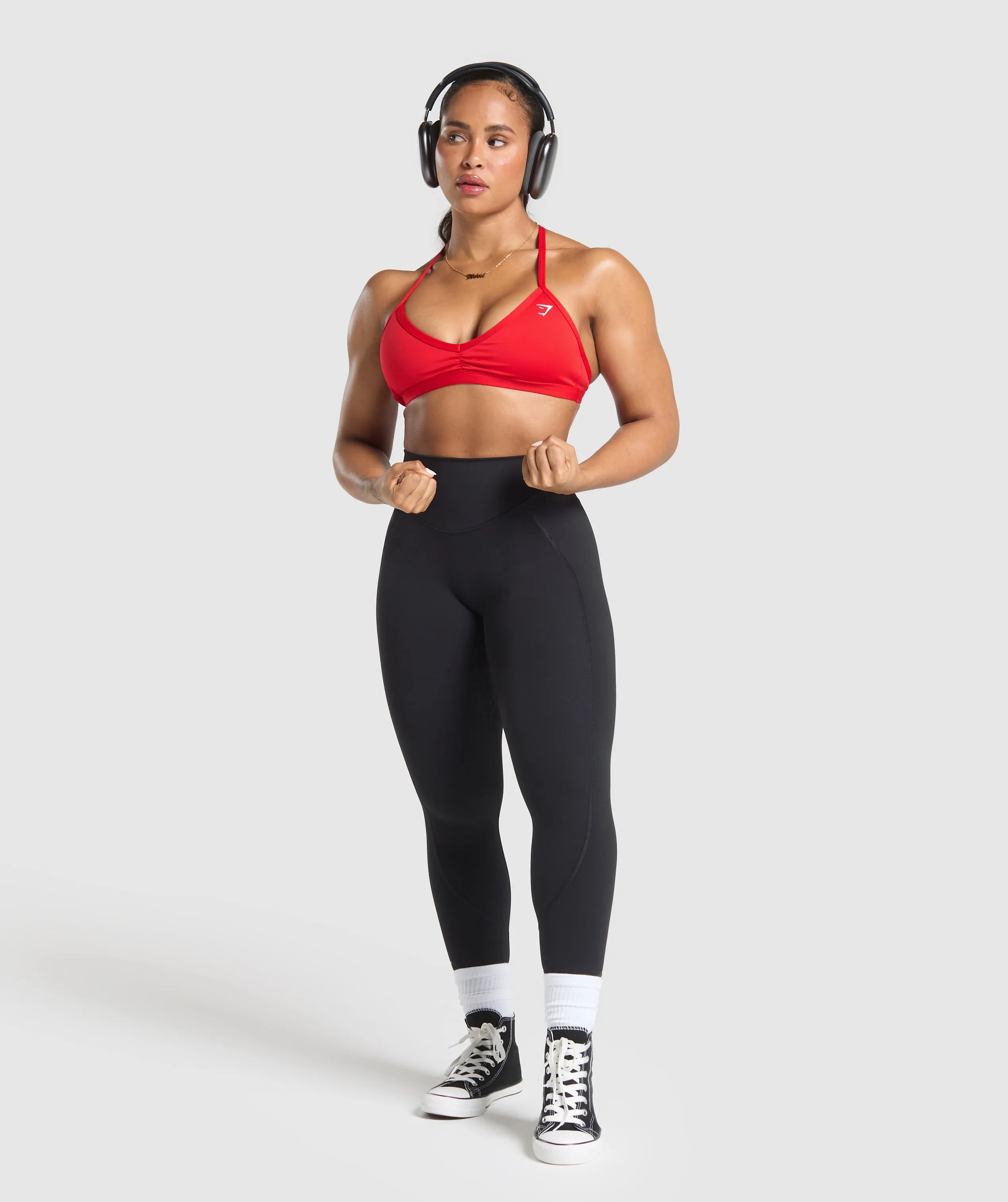 Gymshark Minimal Sports Bra - Reps Red