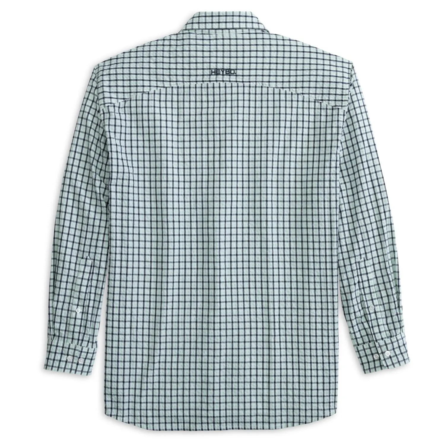 Headwaters Seersucker Shirt: Mint