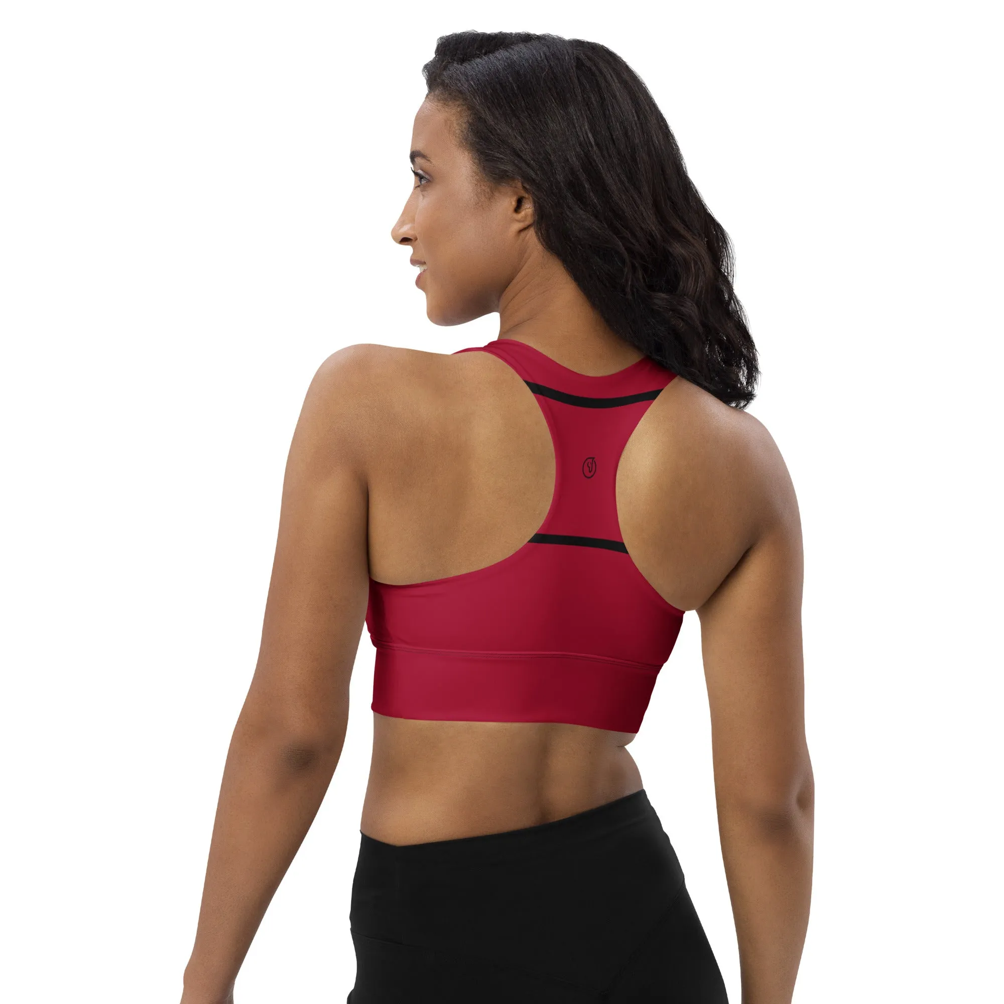 Humble Sportswear™ Carmine Red Sports Bra