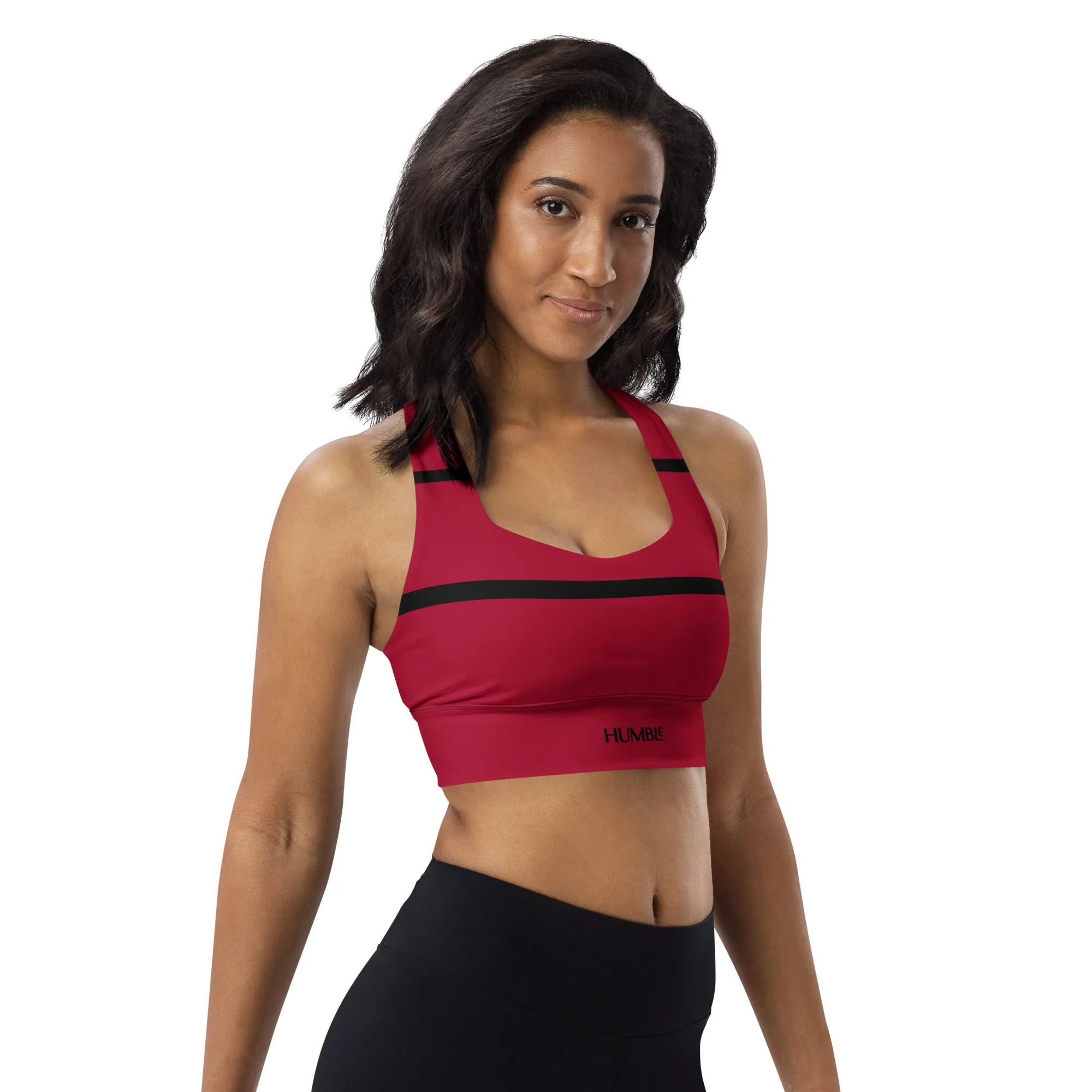 Humble Sportswear™ Carmine Red Sports Bra