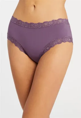 Iconic High Waist Boyshort In Iris - Fleurt