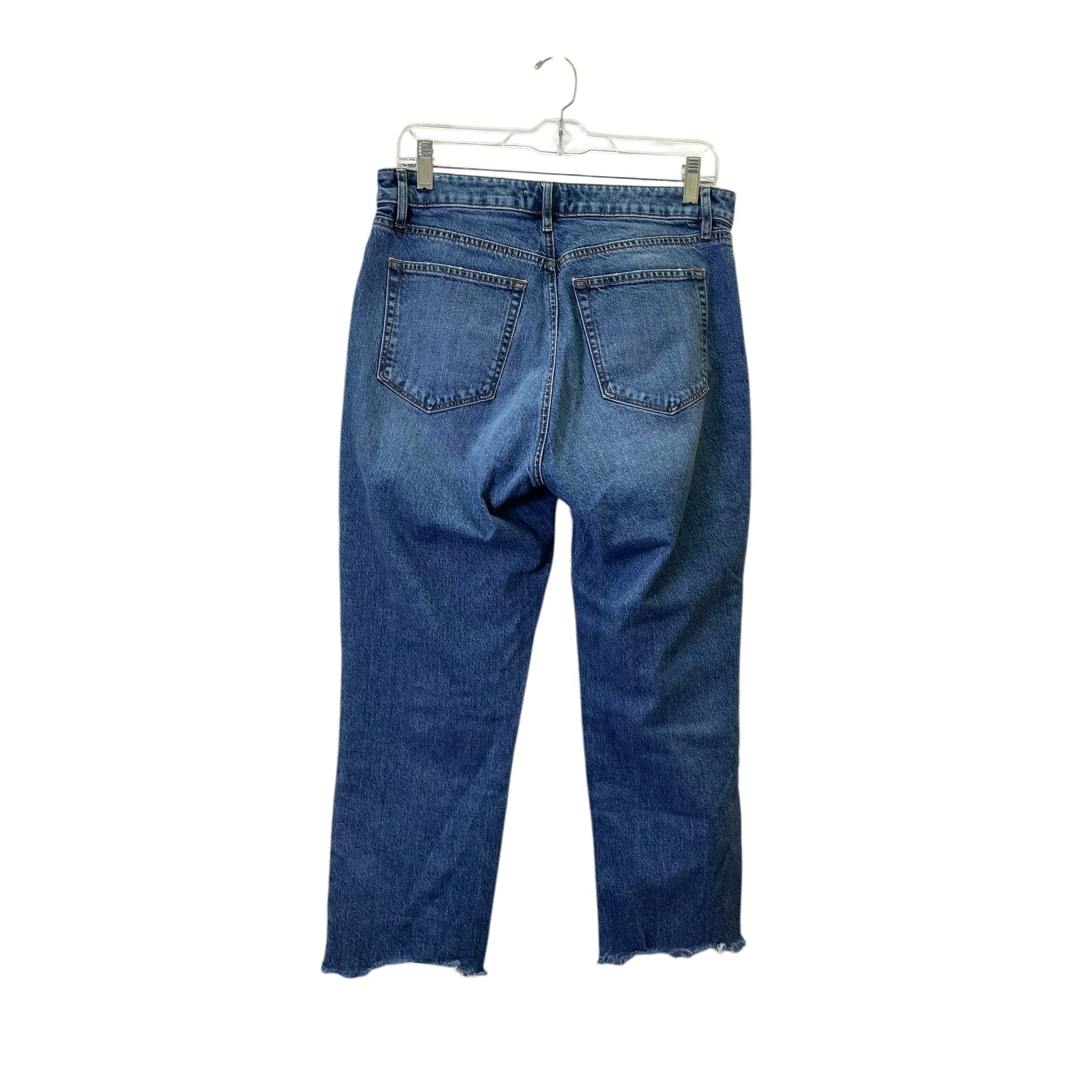 Jeans Boyfriend By Loft In Blue Denim, Size:8