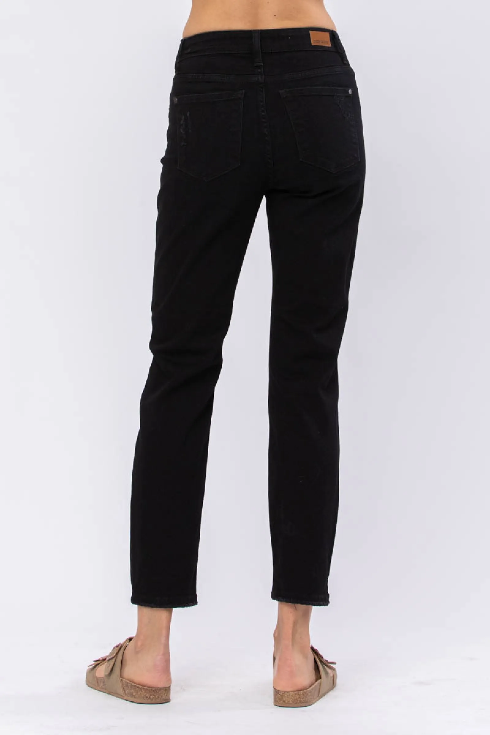 Judy Blue Black High Waist Boyfriend *FINAL SALE*