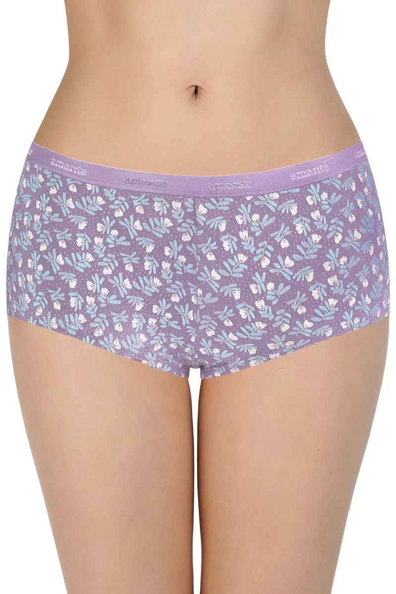 Low Rise Print Boyshort Panties (Pack of 2)