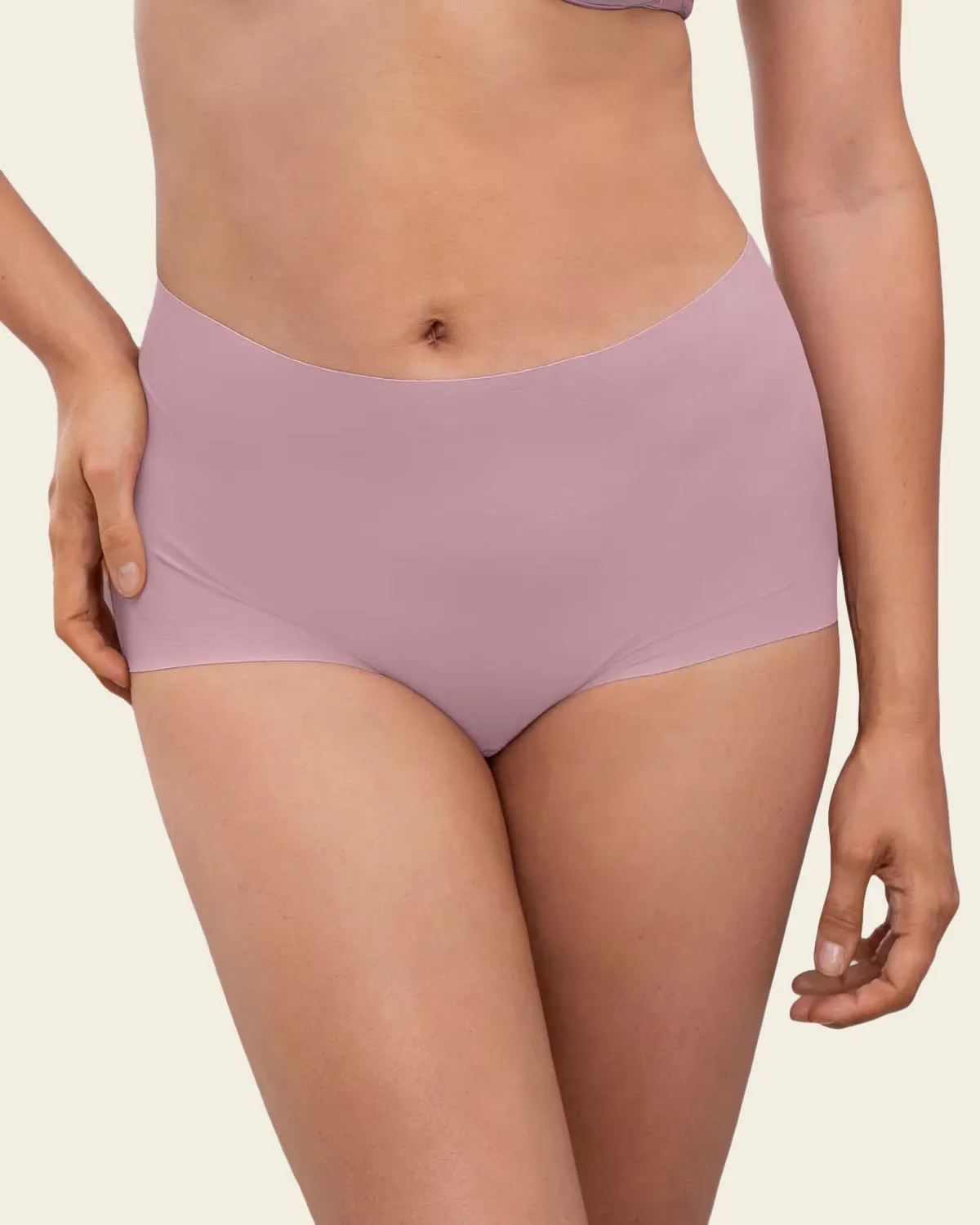 Mostly Covered Invisible Microfiber Boyshort Panty