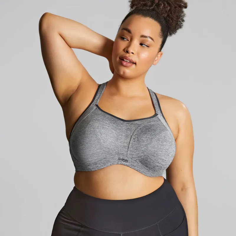 Panache Activate Sports Bra Charcoal Marl