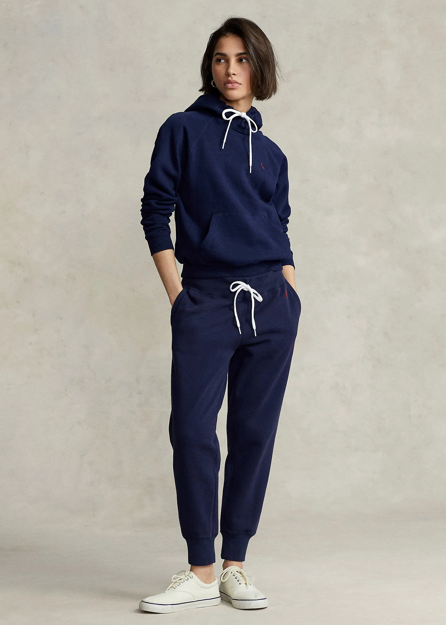 Ralph Lauren Fleece Tracksuit Bottoms | Cruise Navy