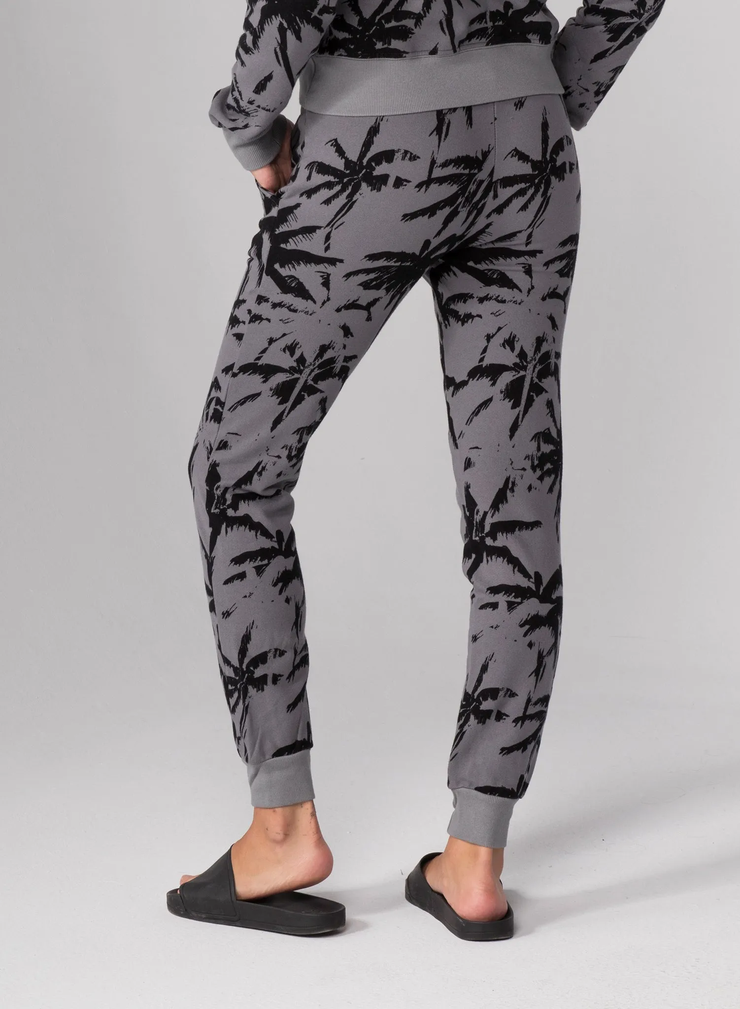 RNBW PALM TREES - Flat Pocket Sweatpants