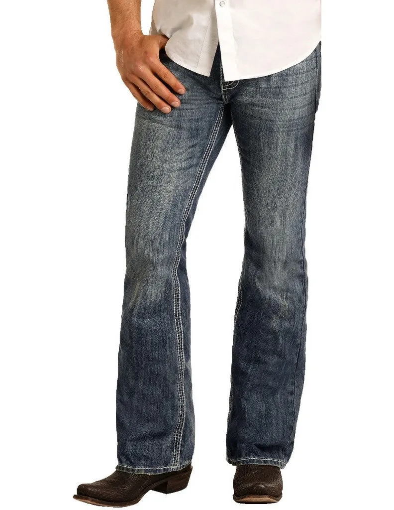 Rock & Roll Regular Fit Boot Cut Men's Jean