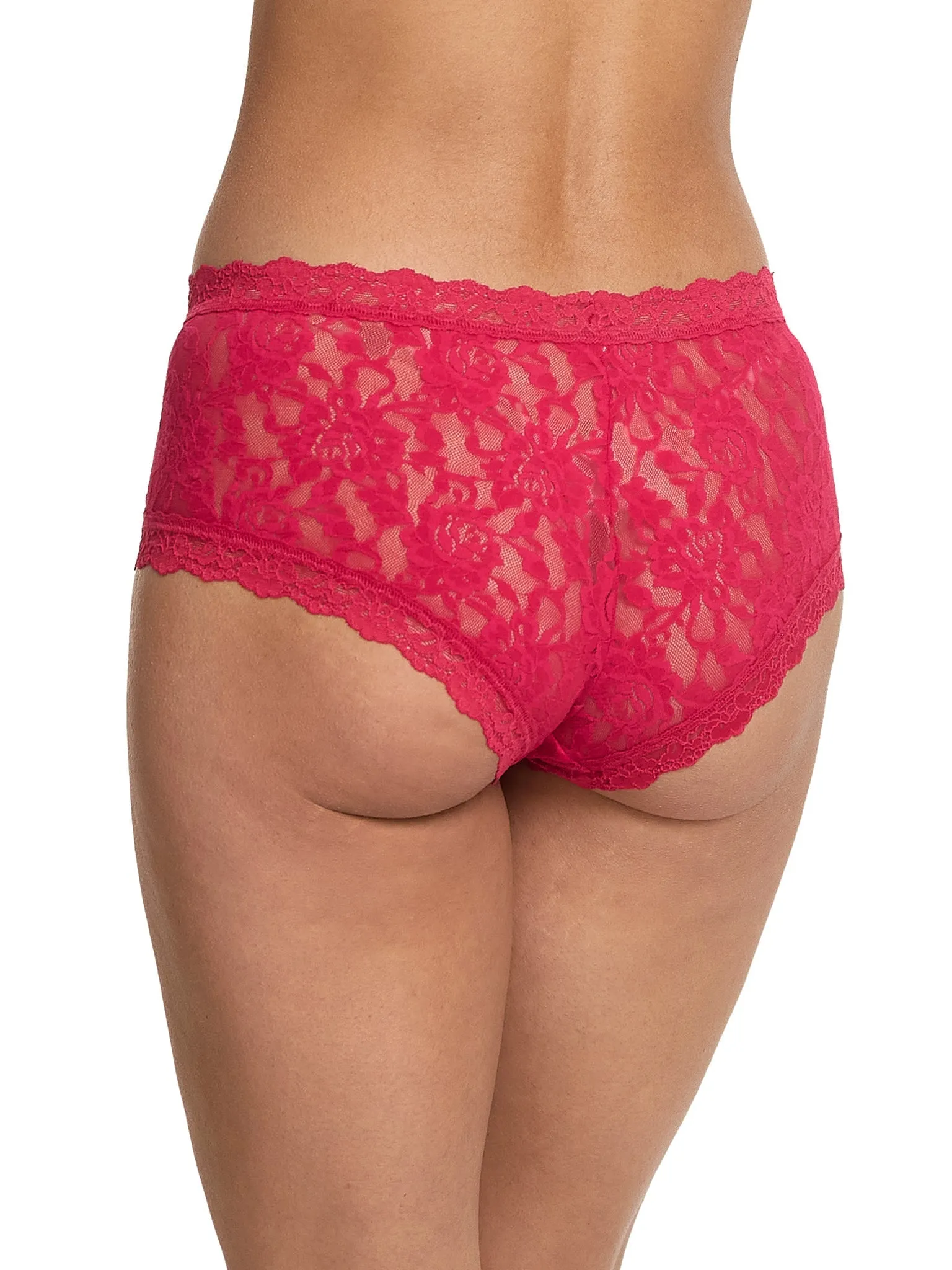 Signature Lace Boyshort Beet Juice Red Sale