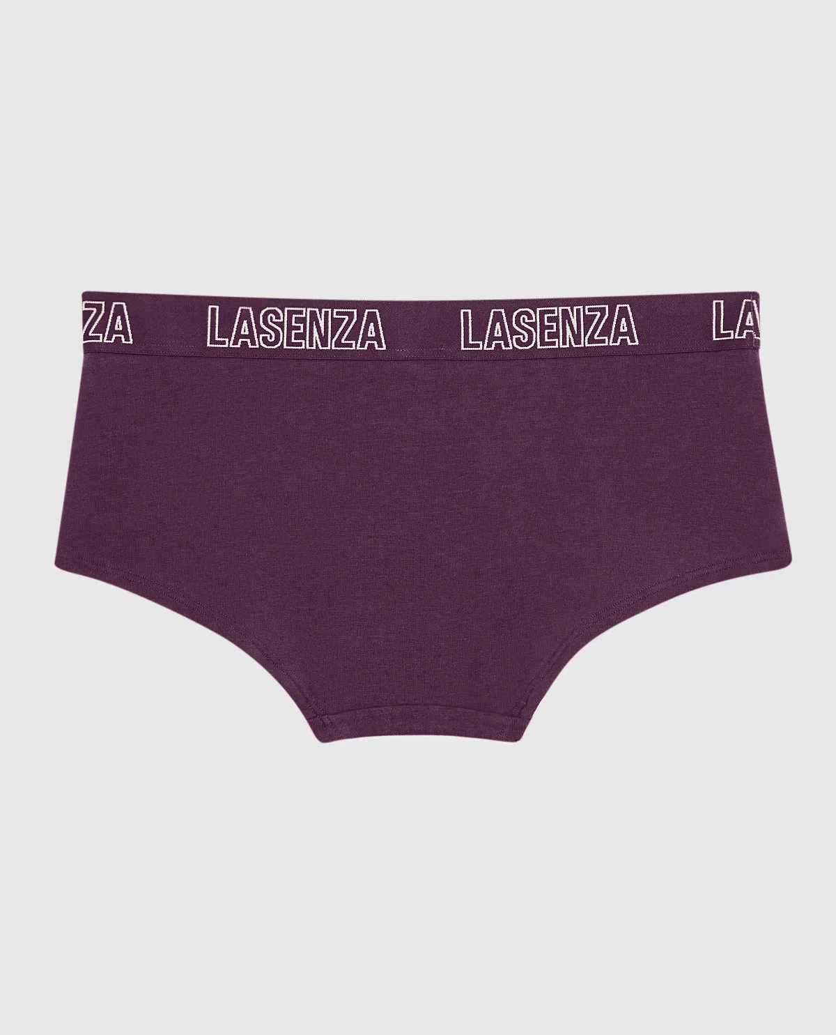 Smooth Boyshort Panty with Logo Band