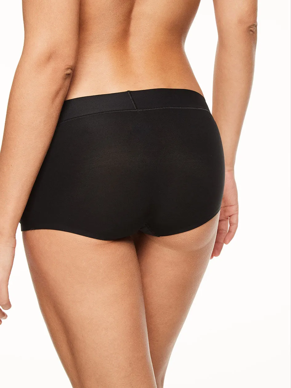 Softstretch Seamless Boyshort In Black - Chantelle