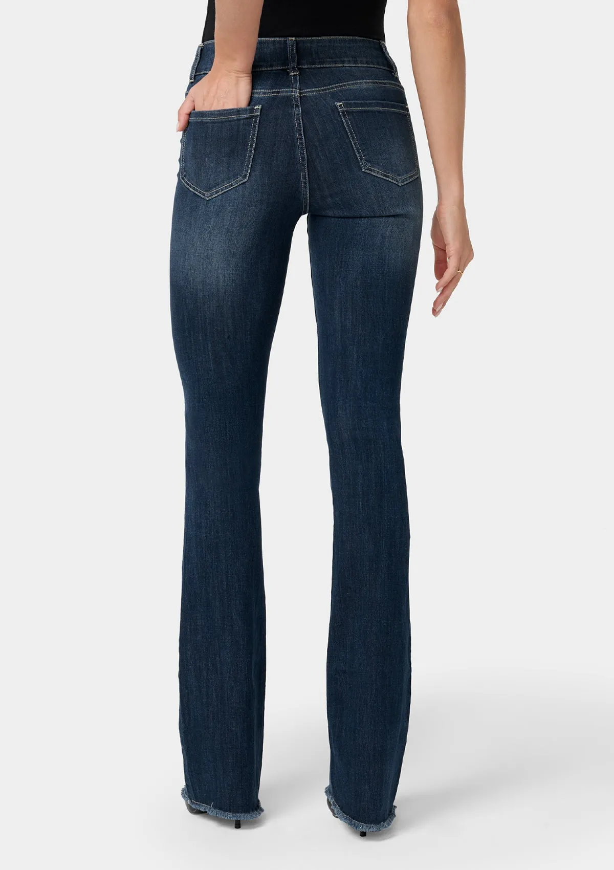 Tall Kellie Mid Rise Bootcut Jeans