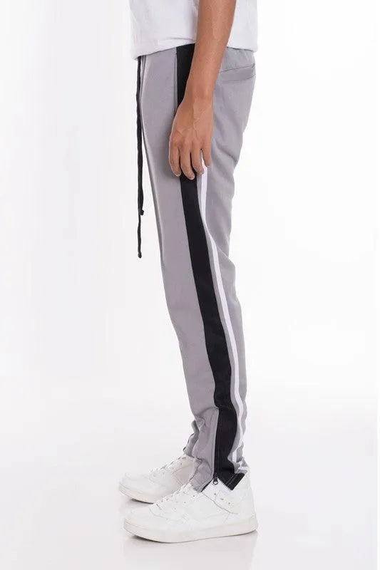 Tapered Mens Track Jogger Pants