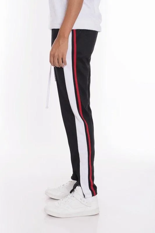 Tapered Mens Track Jogger Pants