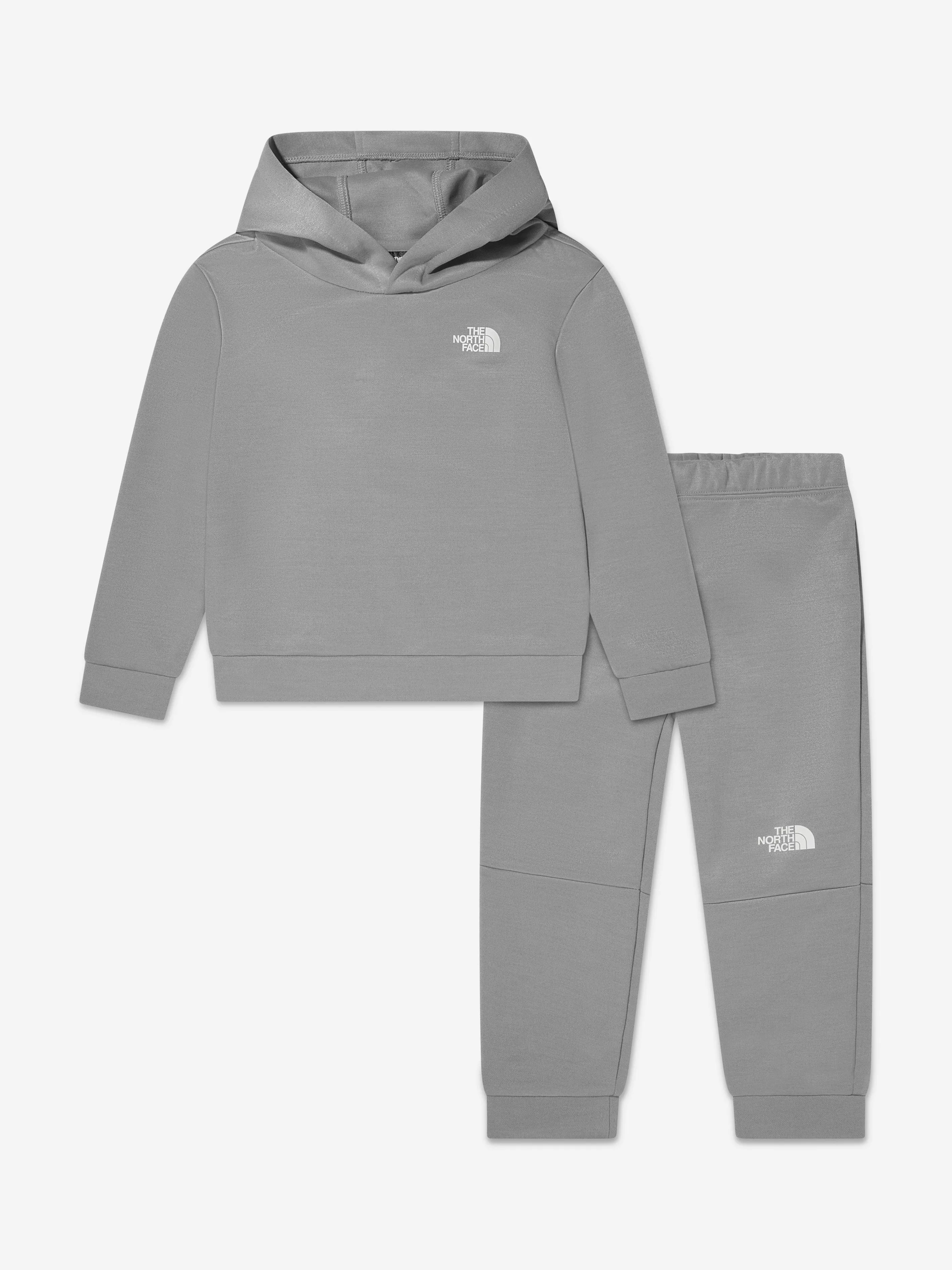 The North Face Kids Logo Tracksuit in Grey