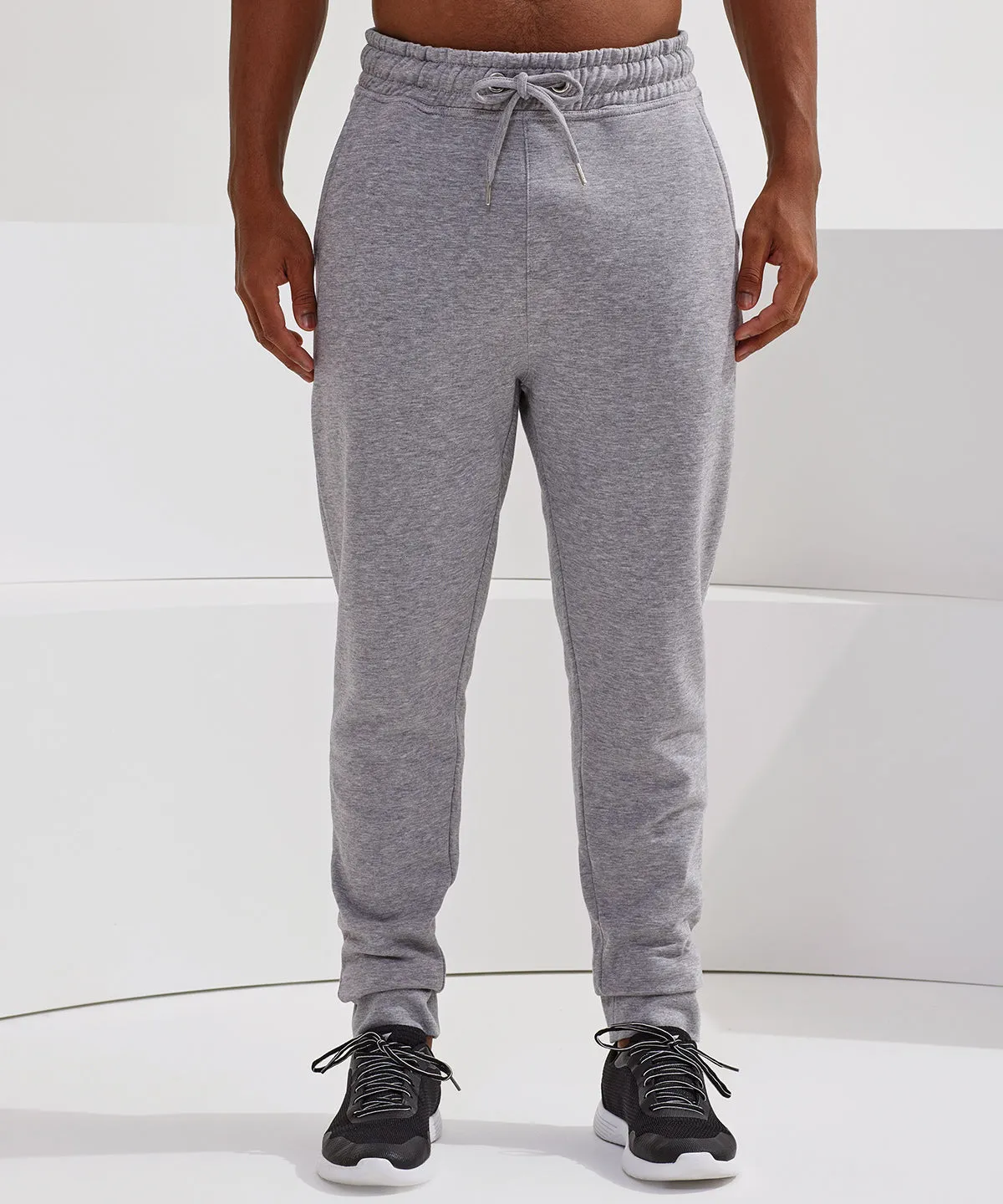 TriDri® fitted joggers | Heather Grey