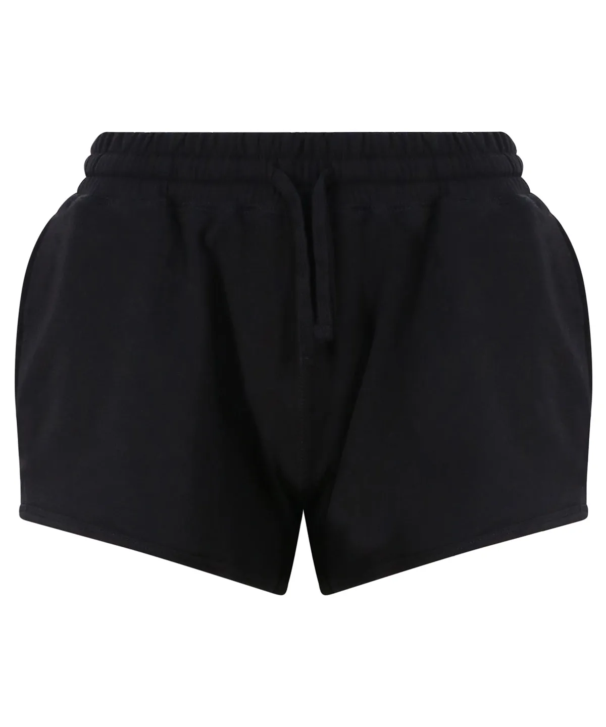 Womens cool jog shorts | Jet Black