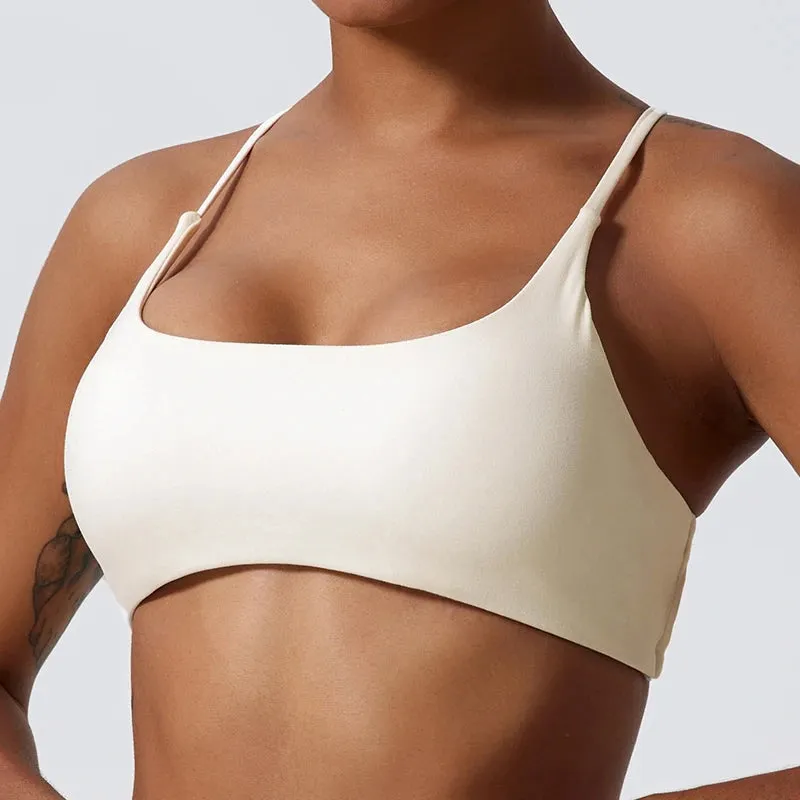 Women's Super Soft Cross Back Sports Bra