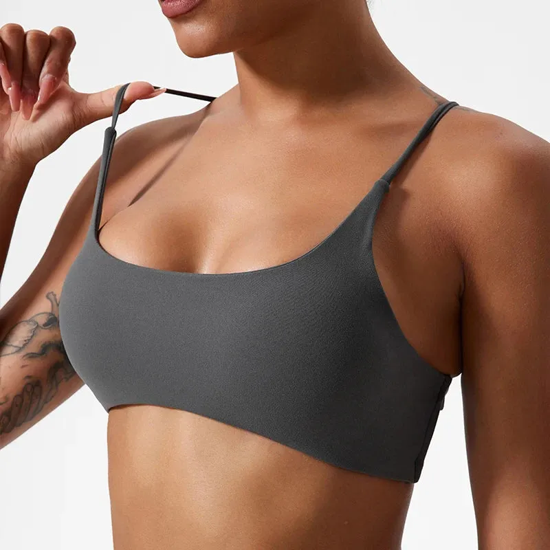 Women's Super Soft Cross Back Sports Bra