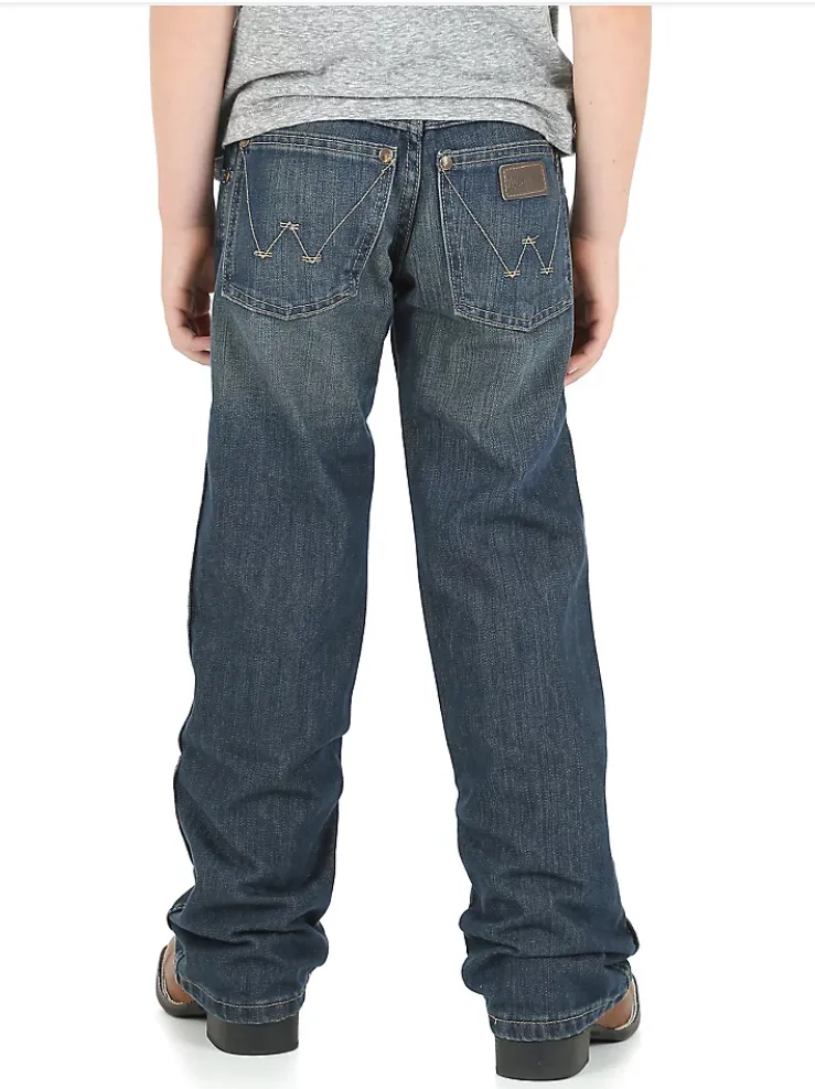 WRANGLER BOYS RETRO BOOTCUT JEAN (8-20) IN NIGHT SKY STYLE BRT20NS