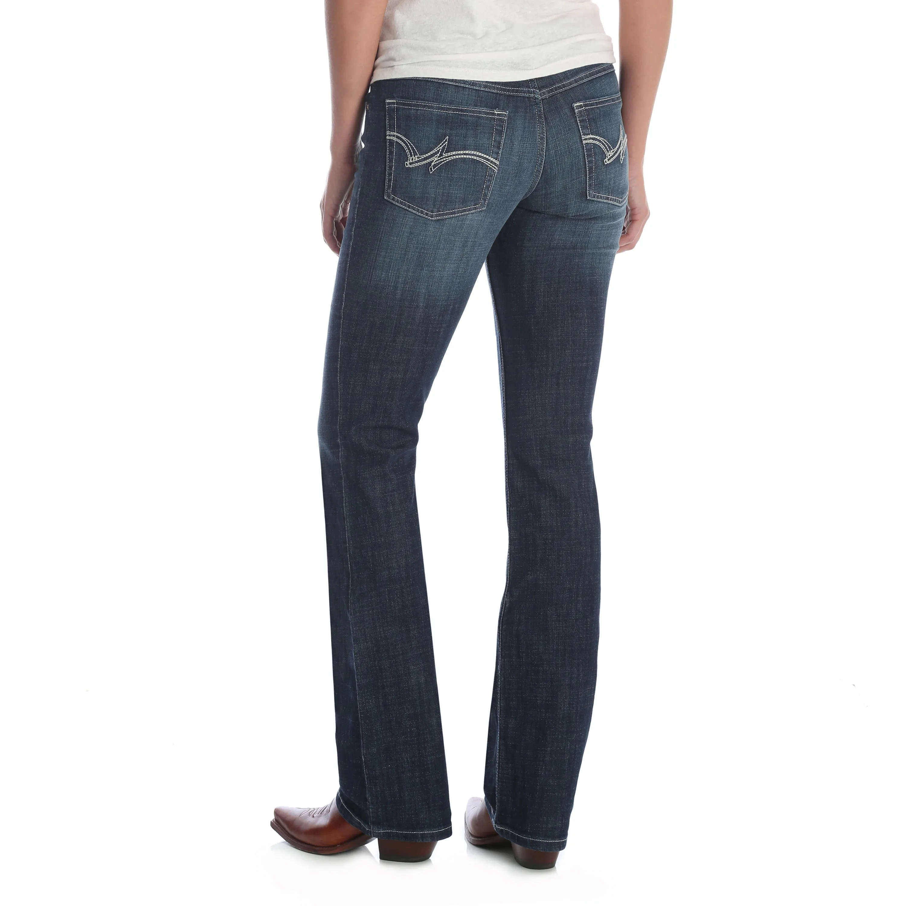 Wrangler Mid Rise Mae Boot Cut Ladies' Jean