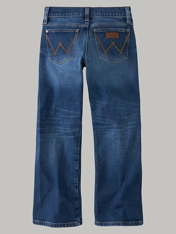 Wrangler Retro Toddler Boy's Relaxed Bootcut Jean in Troxler