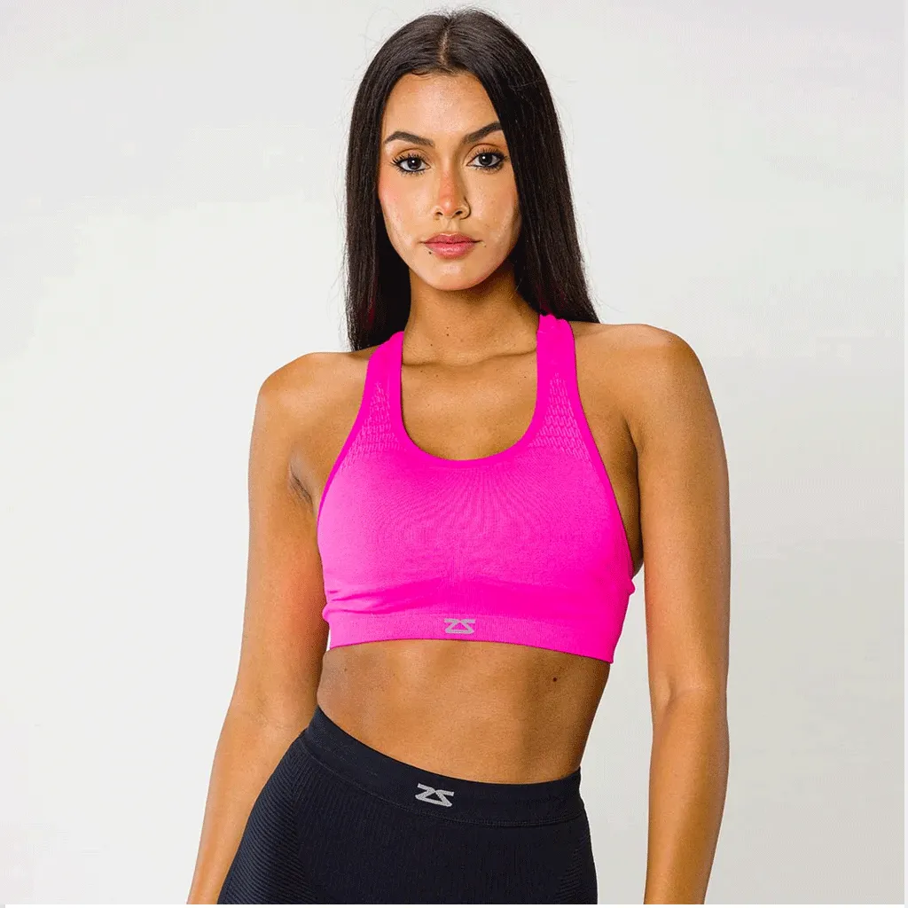 Zensah Seamless Running Sports Bra